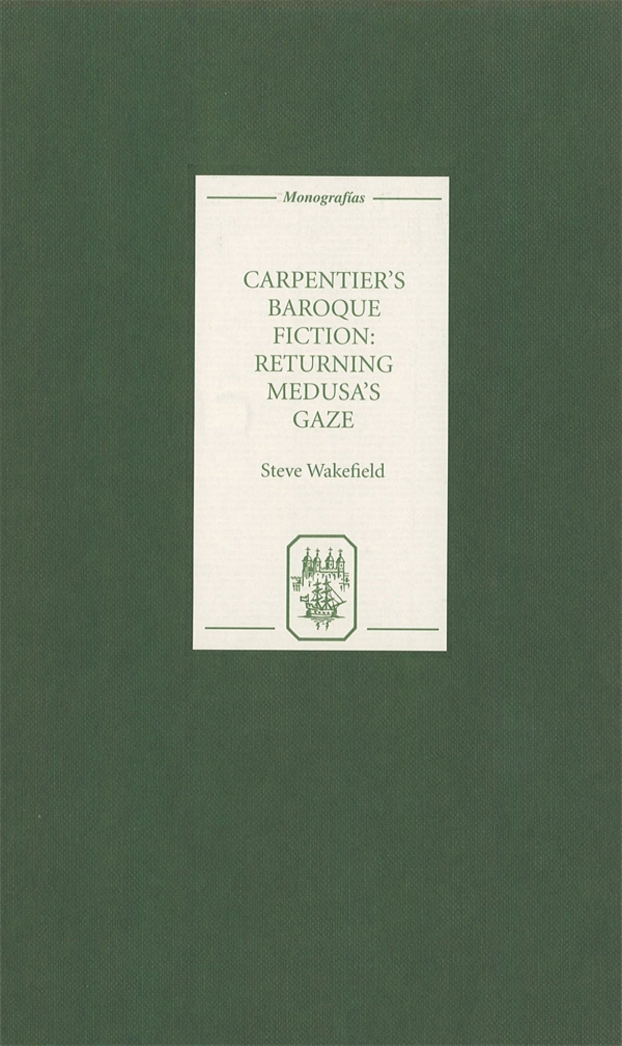 Cover image for Carpentier's Baroque Fiction ISBN 9781855661073